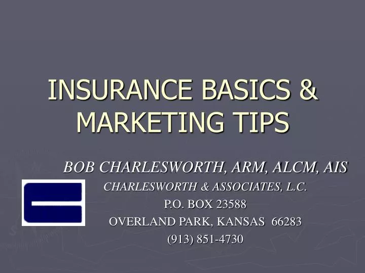 insurance basics marketing tips