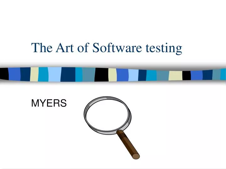 the art of software testing