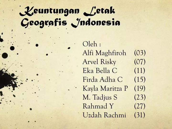 keuntungan letak geografis indonesia