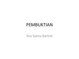 pembuktian