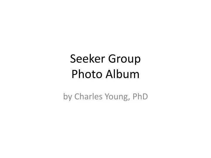 seeker group photo album