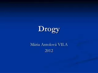 drogy