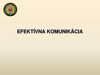 efekt vna komunik cia