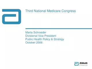 Third National Medicare Congress