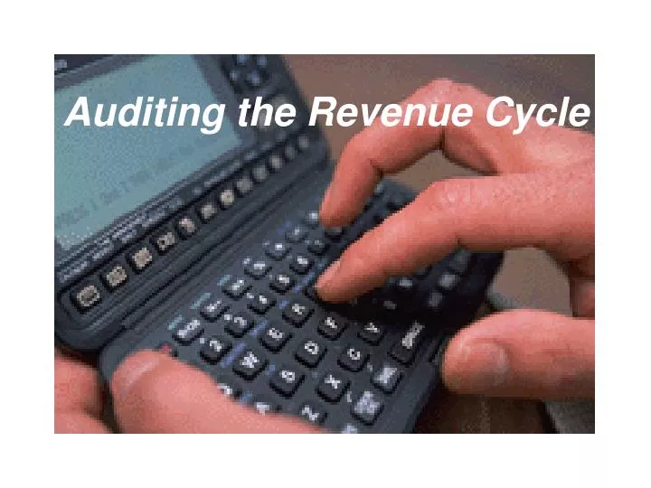 auditing the revenue cycle
