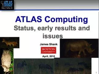 ATLAS Computing Status, early results and issues