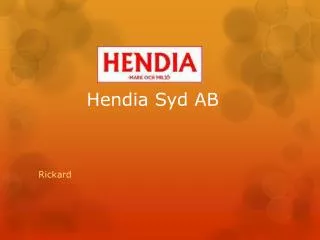 hendia syd ab