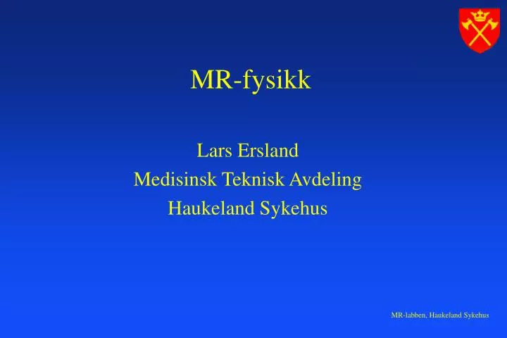 mr fysikk