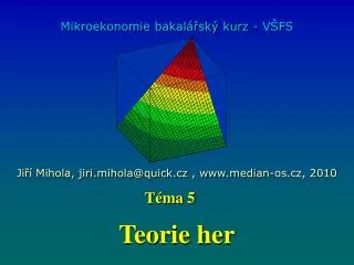 teorie her