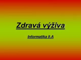 zdrav v iva