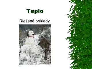 teplo