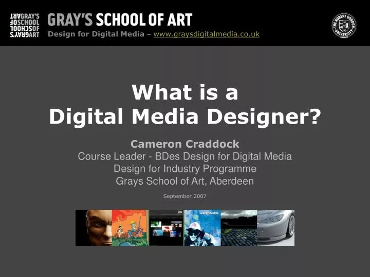 what is a digital media designer