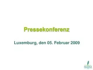 pressekonferenz