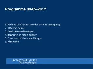 programma 04 02 2012