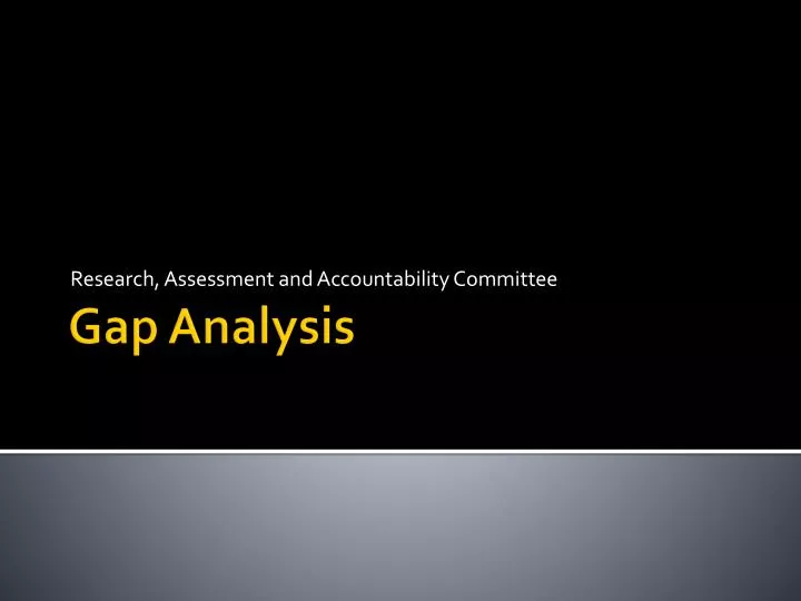 research assessment and accountability committee