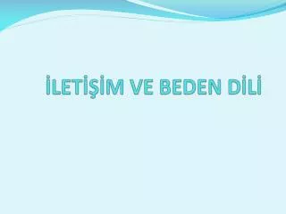 let m ve beden d l