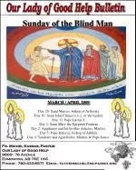 Our Lady of Good Help Bulletin - slide 1