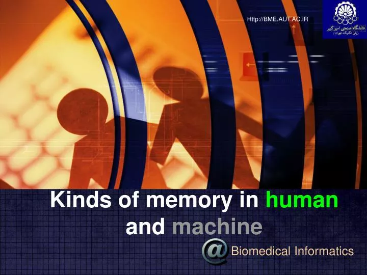 kinds of memory in human and machine