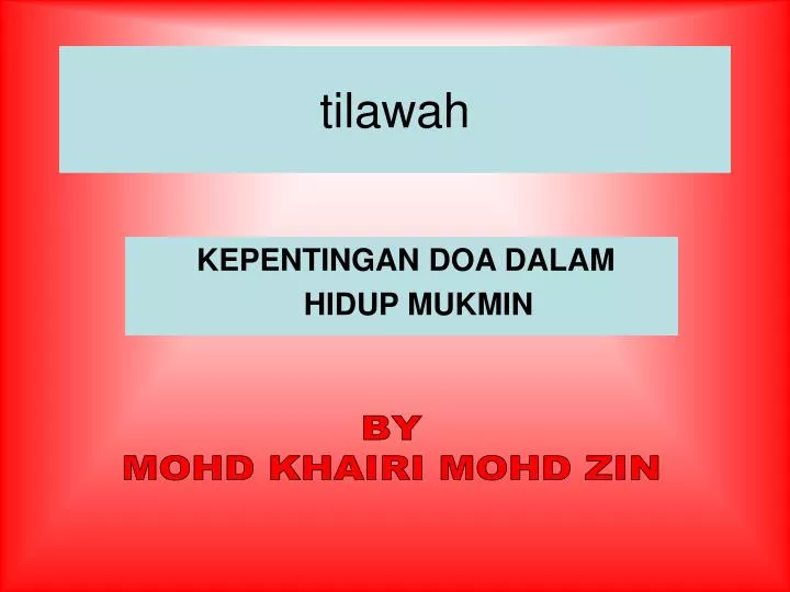 tilawah