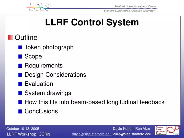 llrf control system