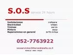 S.O.S service 24 hours - slide 1