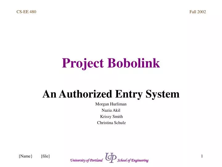 project bobolink
