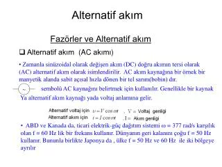 alternatif ak m