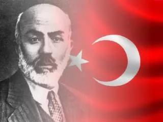 He is the poet of Turkish National Anthem . He was born in 1873 in ?stanbul.