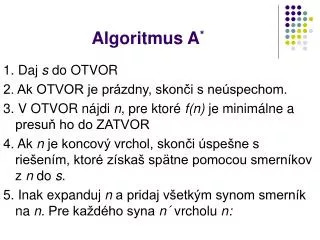 algoritmus a