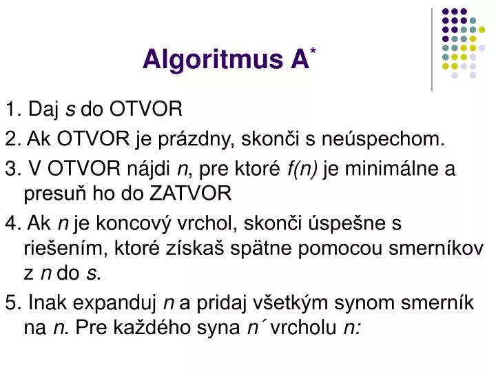 algoritmus a