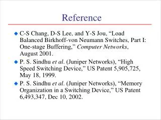reference
