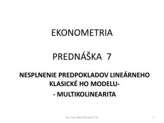 ekonometria predn ka 7