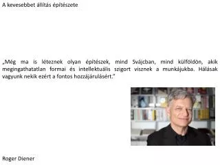 roger diener