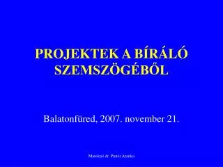 projektek a b r l szemsz g b l