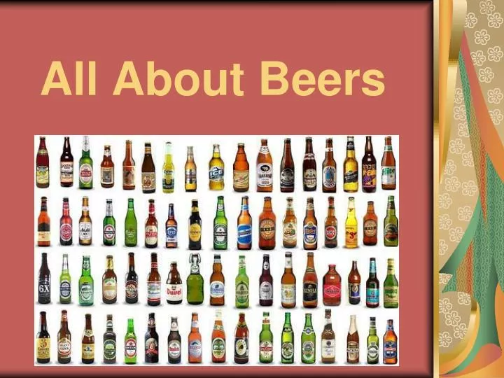 all about beers