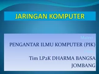 jaringan komputer
