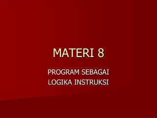 materi 8