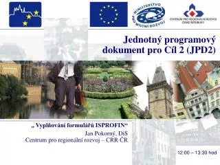 jednotn programov dokument pro c l 2 jpd2