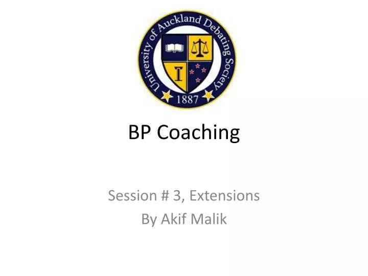 bp coaching