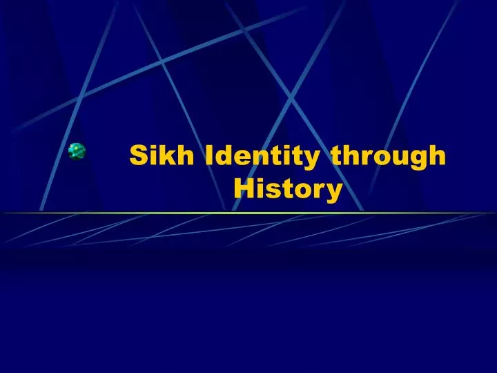 sikh identity through history