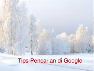 tips pencarian di google