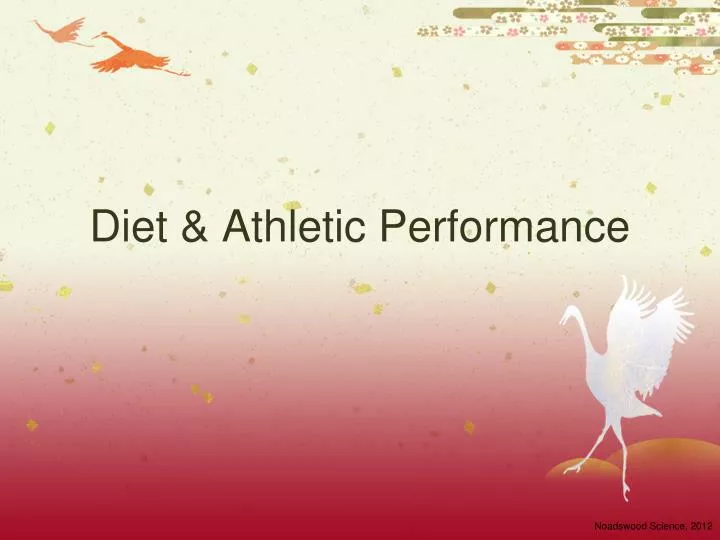diet athletic performance