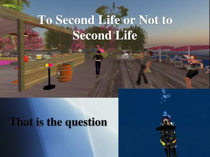to second life or not to second life