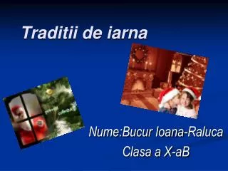 traditii de iarna