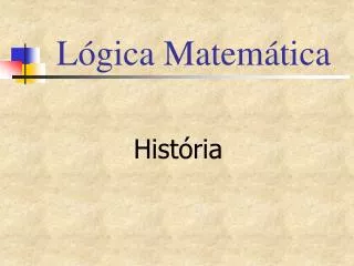 l gica matem tica