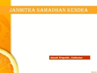 Janmitra Samadhan Kendra