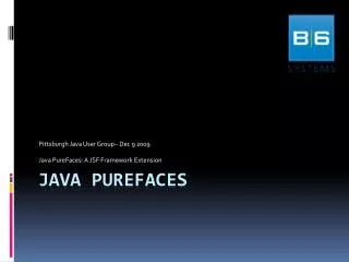 Java Purefaces