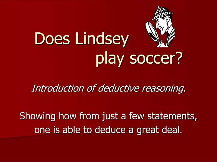 does lindsey play soccer