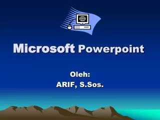microsoft powerpoint
