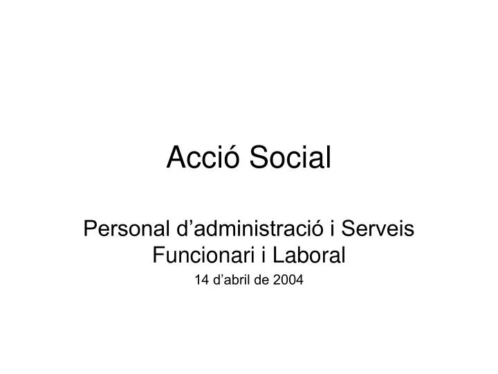 acci social